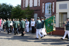 2004-Schützenfest Antreten der Schützen